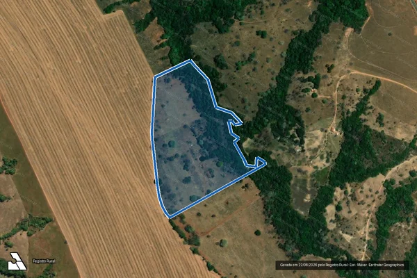 Imagem de satélite de Fazenda Boa Vista e Posse dos Rodrigues - Parte 1 em Catalão - GO