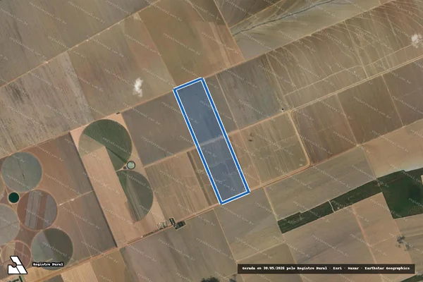 Imagem de satélite de Fazenda Diamantina VIII - Fazenda Diamantina VIII em São Desidério - BA