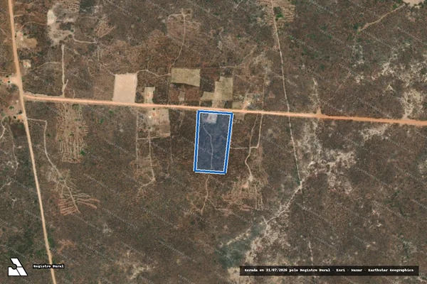 Imagem de satélite de PA CARANÃ/SÃO JOSÉ ? LOTE 13 - Parte 01 em Pentecoste - CE