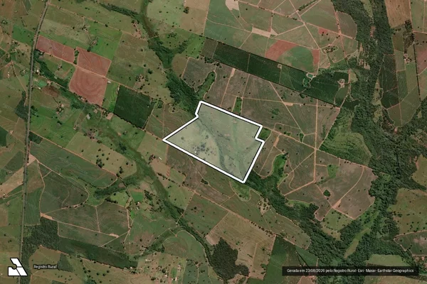 Imagem de satélite de Sítio São José - Gleba Total em Jales - SP