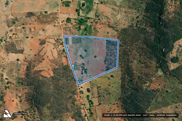 Imagem de satélite de FAZENDA PARA - Parte 1 em Guanambi - BA