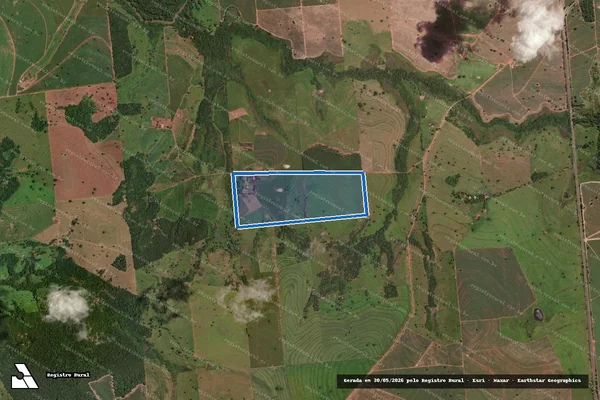 Imagem de satélite de Fazenda Yamada - Parte 3 em Auriflama - SP