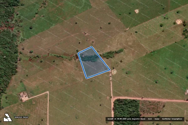 Imagem de satélite de PROJETO DE ASSENTAMENTO AVAÍ - LOTE 49 / PARTE 1