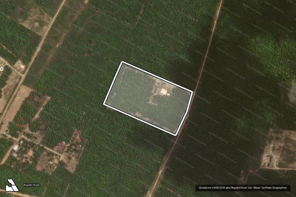 Imagem de satélite de Fazenda Estancia Conceição - GLEBA 142 em Vitória da Conquista - BA
