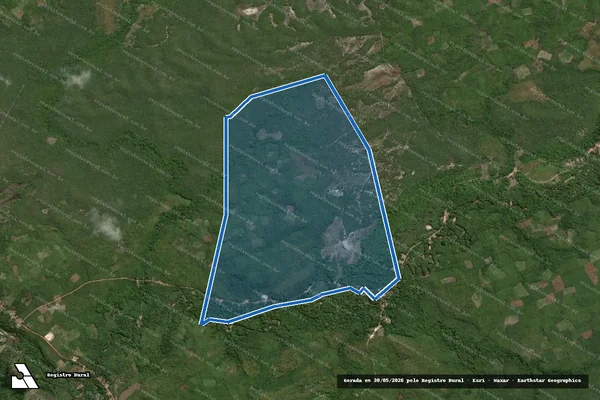 Imagem de satélite de GLEBA SÃO JOÃO DOS BOTELHOS - GLEBA SAO JOAO DOS BOTELHOS em Cachoeira Grande - MA