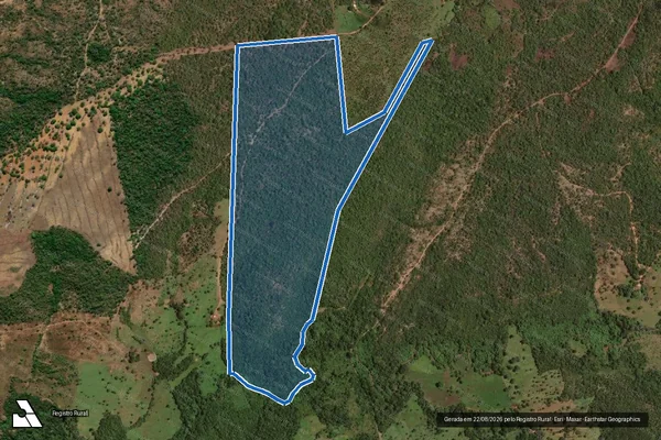 Imagem de satélite de LOTE 51 DO LOTEAMENTO MARGEM DIREITA DO RIBEIRÃO FORMIGA - ÚNICA em Silvanópolis - TO