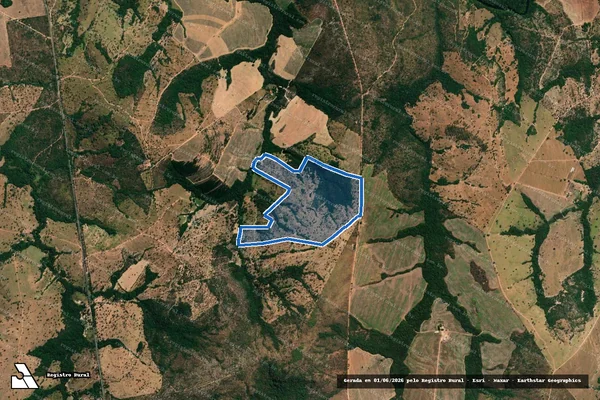 Imagem de satélite de FAZENDA CAMPOS LIMPOS DO VERÍSSIMO em Catalão - GO