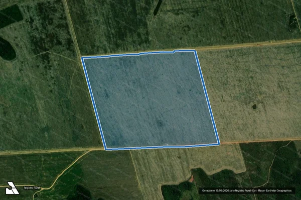 Imagem de satélite de PA ÁGUA BRANCA - LOTES 7- 8 - FAZENDA SANTO ANTONIO - Parte 1 em Rondon do Pará - PA