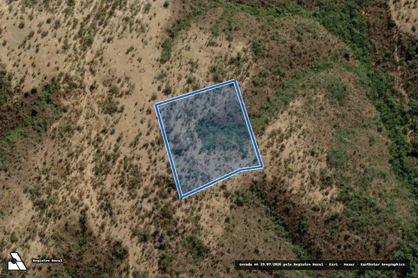 Imagem de satélite de Fazenda Do Espirito Santo - Gleba 40 em Jequitibá - MG
