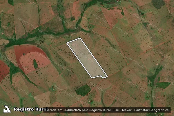 Imagem de satélite de Fazenda Seis Irmãos - Parcela 1 em União de Minas - MG