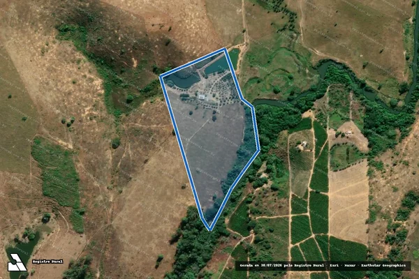 Imagem de satélite de Fazenda São João - Parte 2 em São Gabriel da Palha - ES
