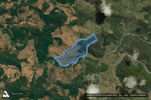 Imagem de satélite de FAZENDA DO BOTELHO - FAZENEA-BOTELHO em Guaraciaba - MG