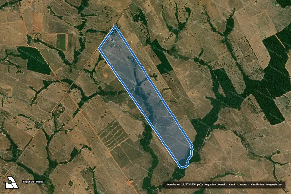 Imagem de satélite de FAZENDA NOSSA SENHORA APARECIDA - Parte 1 em Juara - MT