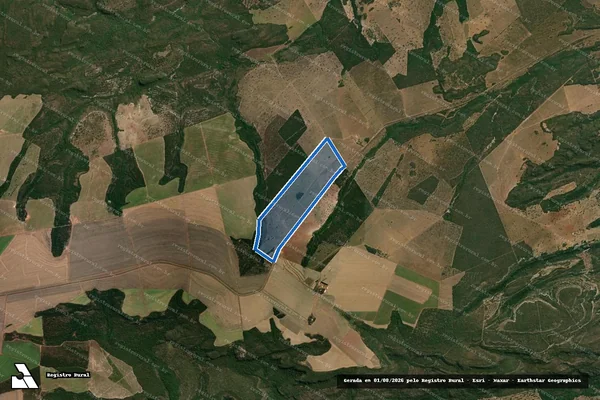 Imagem de satélite de Fazenda Agrofix - MAT-136 em Juscimeira - MT
