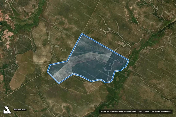 Imagem de satélite de FAZENDA BOA VISTA -  FAZENDA BOA VISTA GLEBA 01 em Formoso - MG