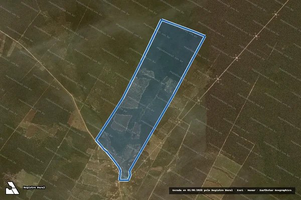 Imagem de satélite de FAZENDA BURITIRAMA - Gleba B em Buritirama - BA