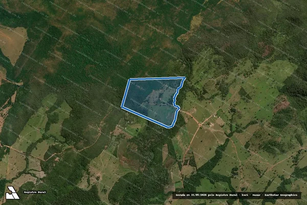 Imagem de satélite de Caité - Parte 1 em Santo Antônio de Leverger - MT