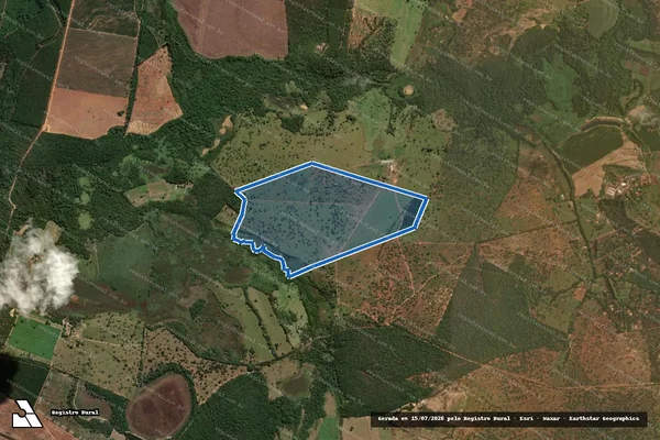 Imagem de satélite de FAZENDA FUNIL ? GLEBA 2A - Parcela 1 em Paraopeba - MG