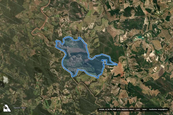 Imagem de satélite de Fazenda Capoeirinha - Parte 1 em Esmeraldas - MG