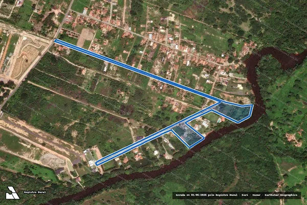 Imagem de satélite de FAZENDA CASA NOVA - 001 em Barreiras - BA