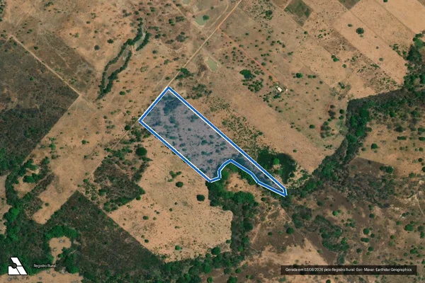 Imagem de satélite de PA ALVORADA II ? LOTE 32A - PARTE I em Alvorada do Norte - GO