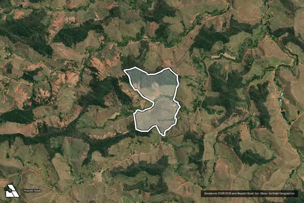 Imagem de satélite de Sítio São Francisco - Sítio São Francisco em Jequeri - MG