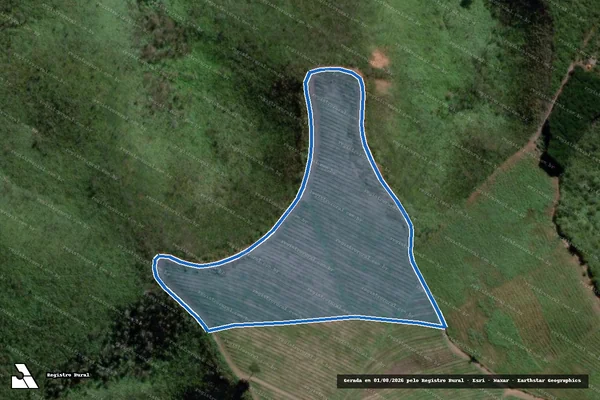 Imagem de satélite de Fazenda Paraiso do Vale - PARTE 1 em Angelândia - MG