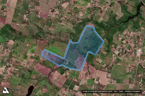 Imagem de satélite de SÍTIO CORDEIRO - Parte 1 em Sobrado - PB