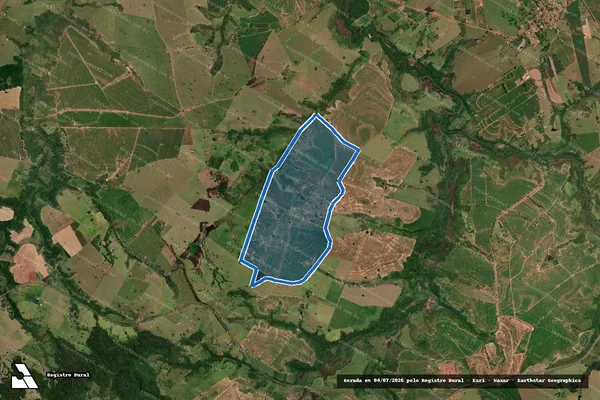 Imagem de satélite de FAZENDA PROGRESSO em Assis - SP