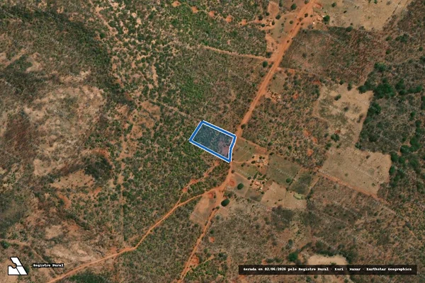 Imagem de satélite de Fazenda Grotão II  - Parte 1 em Montalvânia - MG