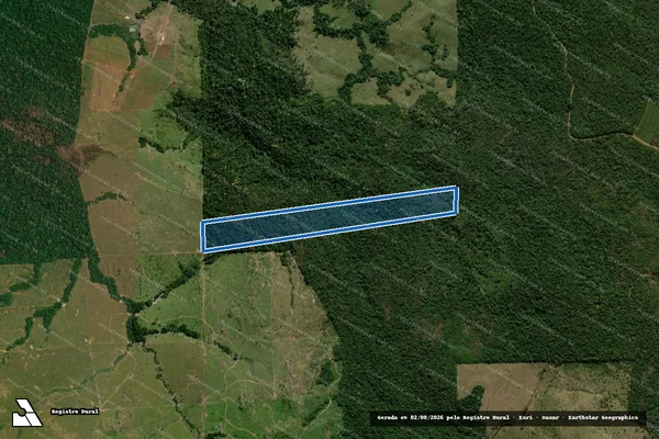 Imagem de satélite de LOTE 47, GL 04, ST RIO BRANCO IV - Parte 1 em Alta Floresta D'Oeste - RO