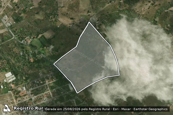 Imagem de satélite de Cuités - Parcela 1 em Campina Grande - PB