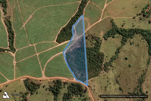 Imagem de satélite de FAZENDA SANTA CLÁUDIA - Gleba 01 em Veríssimo - MG