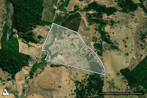 Imagem de satélite de Sitio Boa Vista - Gleba B em Ecoporanga - ES