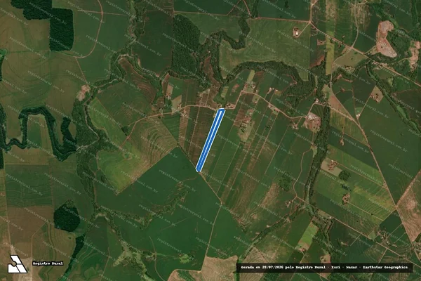 Imagem de satélite de Lote ?A? - Parte B em Goioerê - PR