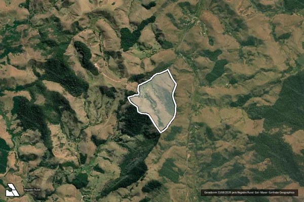 Imagem de satélite de Tanque - Parcela 2 em Valença - RJ