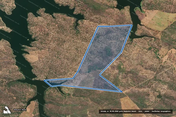 Imagem de satélite de MOSEL DATA BOQUEIRÃO - Parte 2 em São Francisco de Assis do Piauí - PI