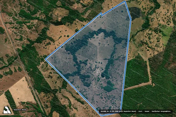 Imagem de satélite de FAZENDA ALVORADA II, LOTE nº 15, LOCALIZADO NO LOTEAMENTO BOA ESPERANÇA, 4ª ETAPA - 001 em Dueré - TO