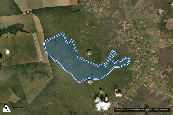 Imagem de satélite de Fazenda Santa Rosa - Parte 2 em Barreiras - BA