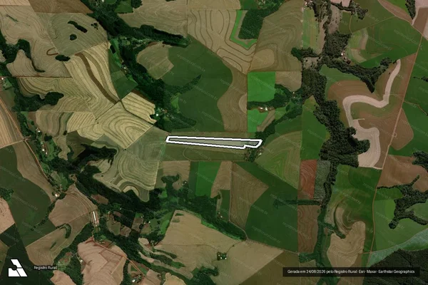 Imagem de satélite de Lote 35-B-2, Fazenda São Domingos - Lote 35-B-2, Fazenda São Domingos em Cascavel - PR