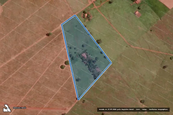 Imagem de satélite de Fazenda São José do Bebedouro - Parte 1 em Frutal - MG