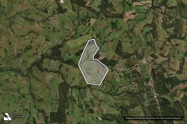 Imagem de satélite de Fazenda Cachoeirinha - Parte 1 em Miranda - MS