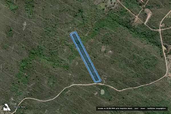 Imagem de satélite de FAZ. CALDEIRÃO VERDE - AREA 189 em Jequié - BA