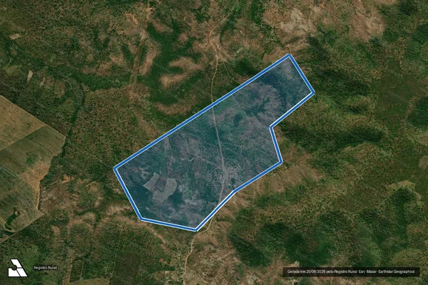 Imagem de satélite de FAZENDA LAGES - FAZENDA LAGES em Passagem Franca - MA