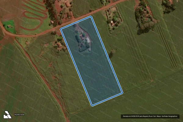 Imagem de satélite de Projeto de Assentamento Itamarati I ? CUT - LOTE 112 em Ponta Porã - MS