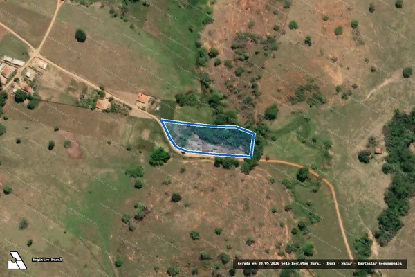 Imagem de satélite de SITIO BARRA LONGA - Parte 1 em Mutum - MG