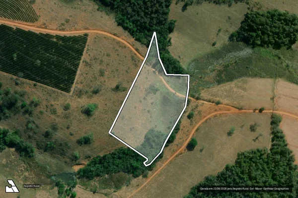 Imagem de satélite de Sítio Serra da Boa Vista - Parcela 1 em Elói Mendes - MG