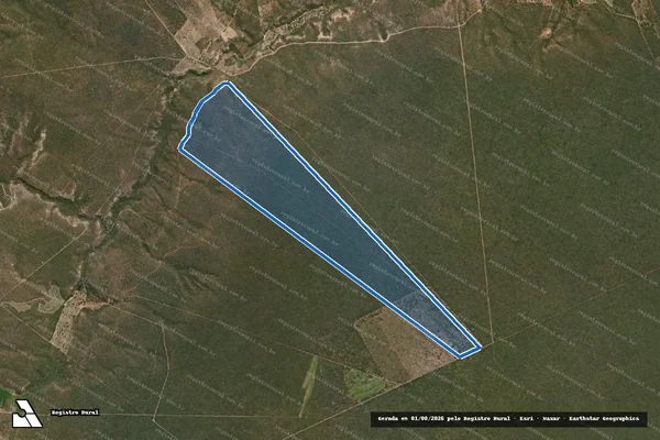 Imagem de satélite de FAZENDA ALTO NOVO - GLEBA01 em Jeremoabo - BA
