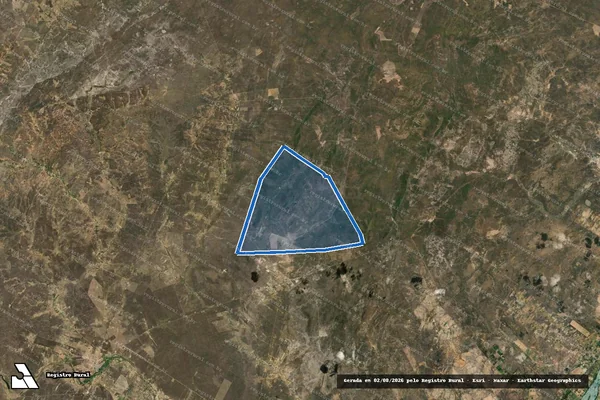 Imagem de satélite de FAZENDA RECANTO - Parte 1 em Santa Maria da Boa Vista - PE