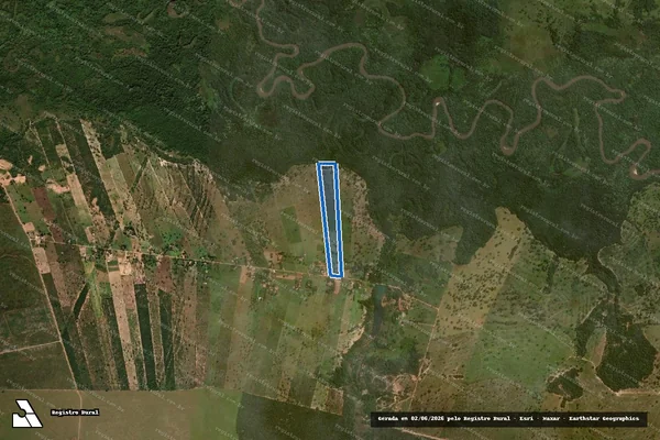 Imagem de satélite de 04.430.480/0001-81 - 4D em Itiquira - MT
